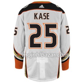 Dresovi Anaheim Ducks KASE 25 Adidas Bijela Authentic - Muške